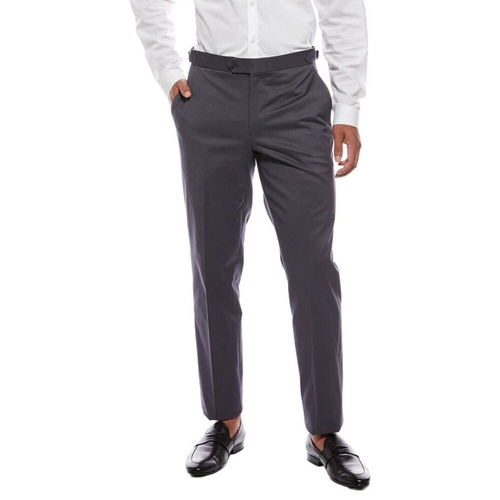 Isaia Mens  Trouser, Grey